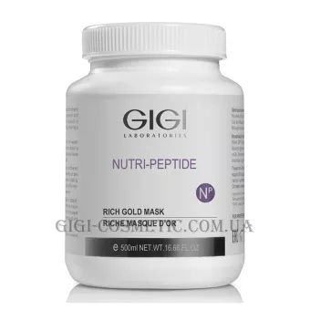 GIGI Nutri-Peptide Rich Gold Mask - Золота маска (пластифікуюча)